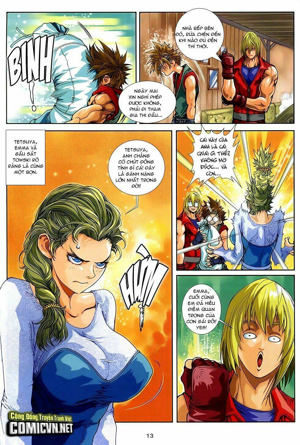 ba động quyền z hadouken zero chapter 2 12