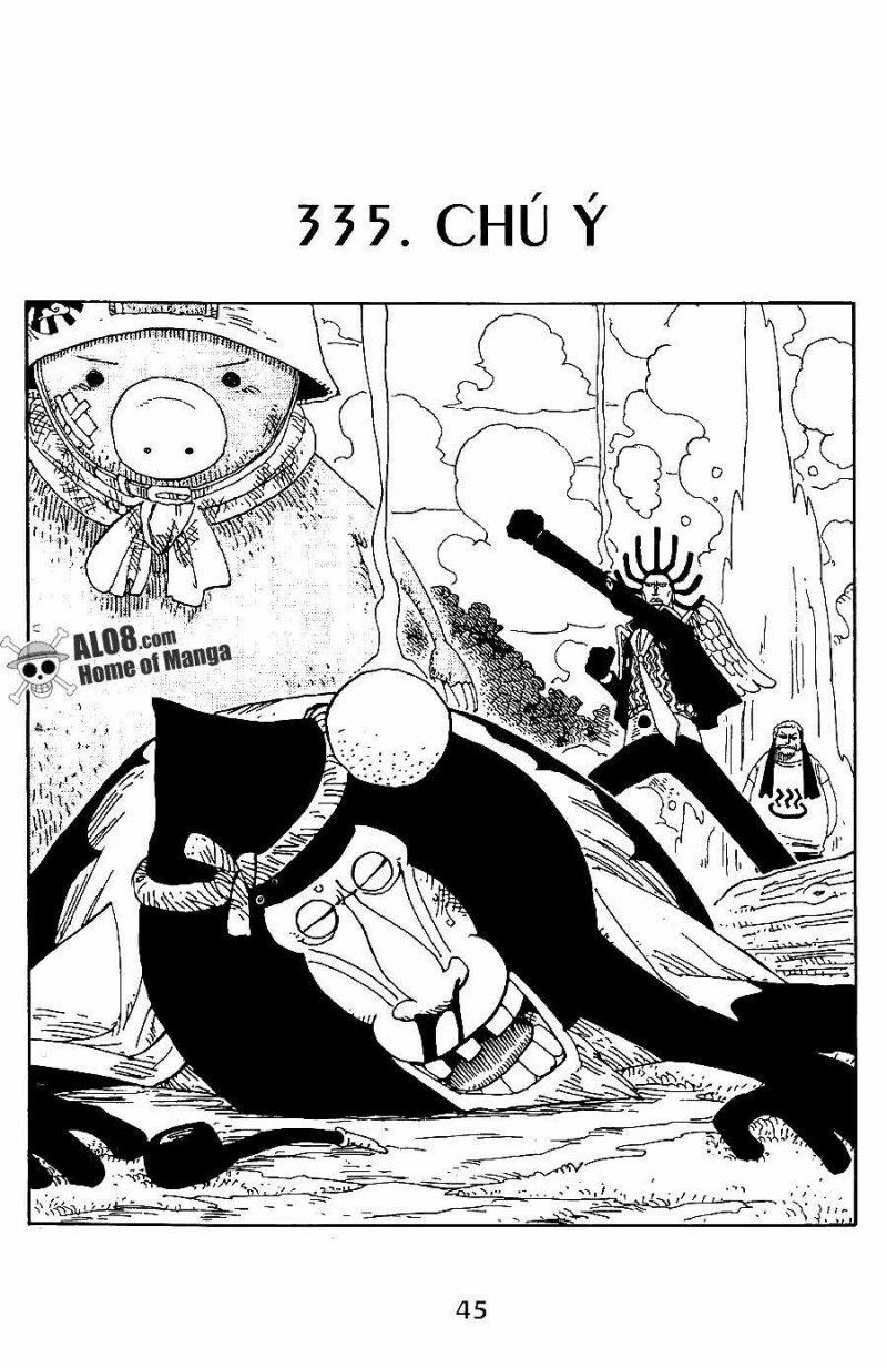 đảo hải tặc - one piece chapter 335 1