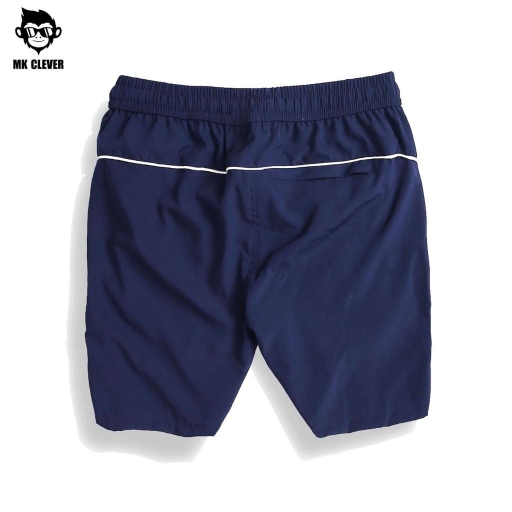 Quần short nam MK Clever, chất liệu poly gió thể thao mặc nhẹ và thoáng mát phong cách trẻ trung cá tính - AT01