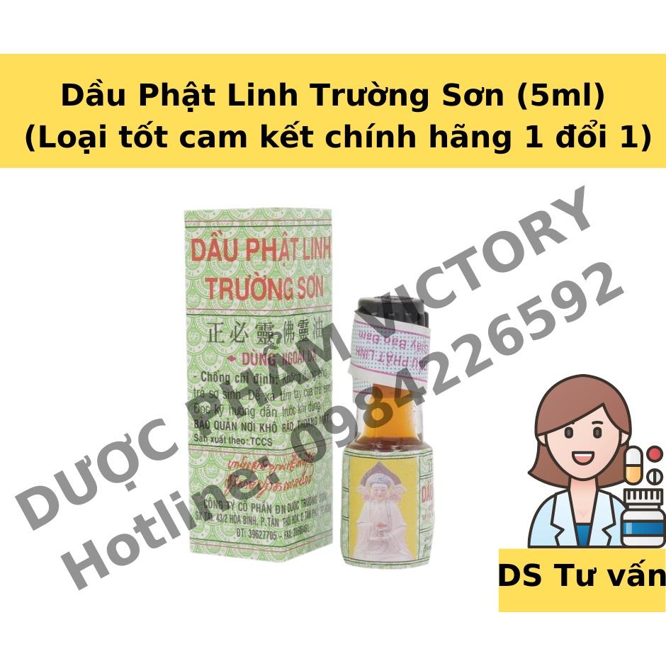 Dầu Phật Linh Trường Sơn, giảm cảm, nhức mỏi, sưng viêm chai 1,5ml