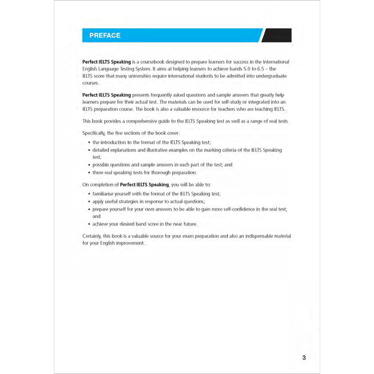 Perfect IELTS Speaking