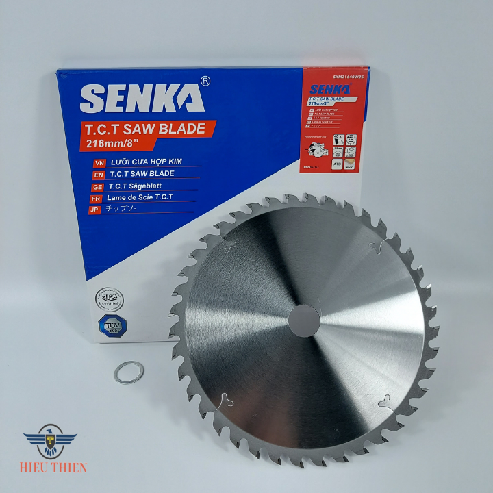 Lưỡi cắt gỗ hợp kim 216mm 40 răng SENKA