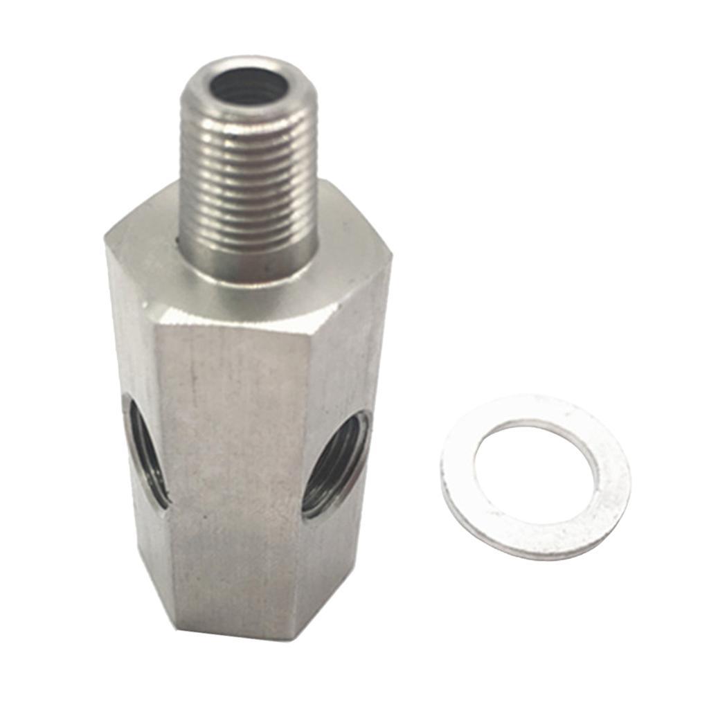 Oil Pressure Gauge Adapter 1/8" NPT Male/Female 1/8" NPT Thread