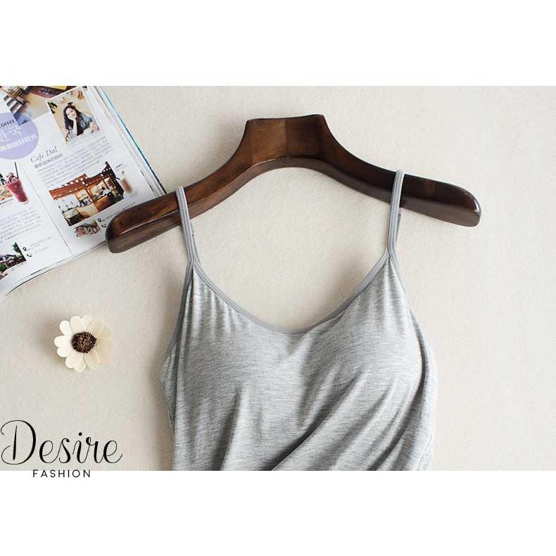 Áo lót hai dây thun cotton hàng cao cấp kèm mút ngực ANN-0023