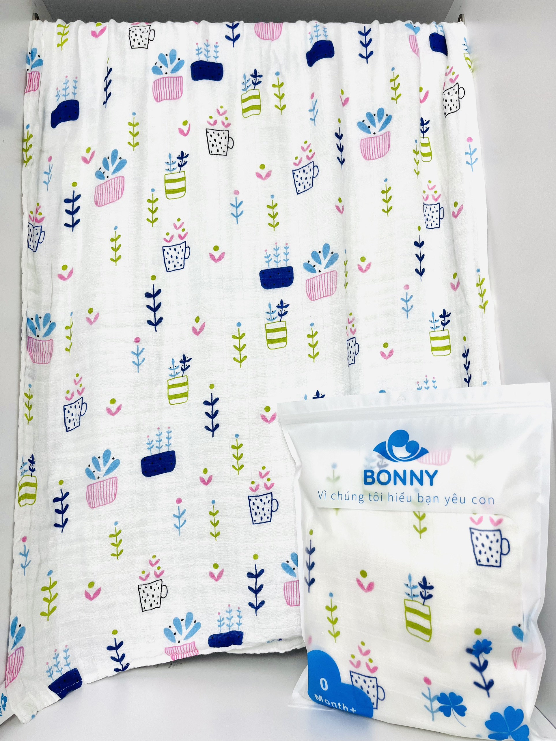 4 Lớp Sợi Tre Khăn Tắm Cho Bé 4 Lớp Sợi Tre Dày, Mềm, Thấm Hút Tốt Kt1m1x1m2 – Họa tiết 5