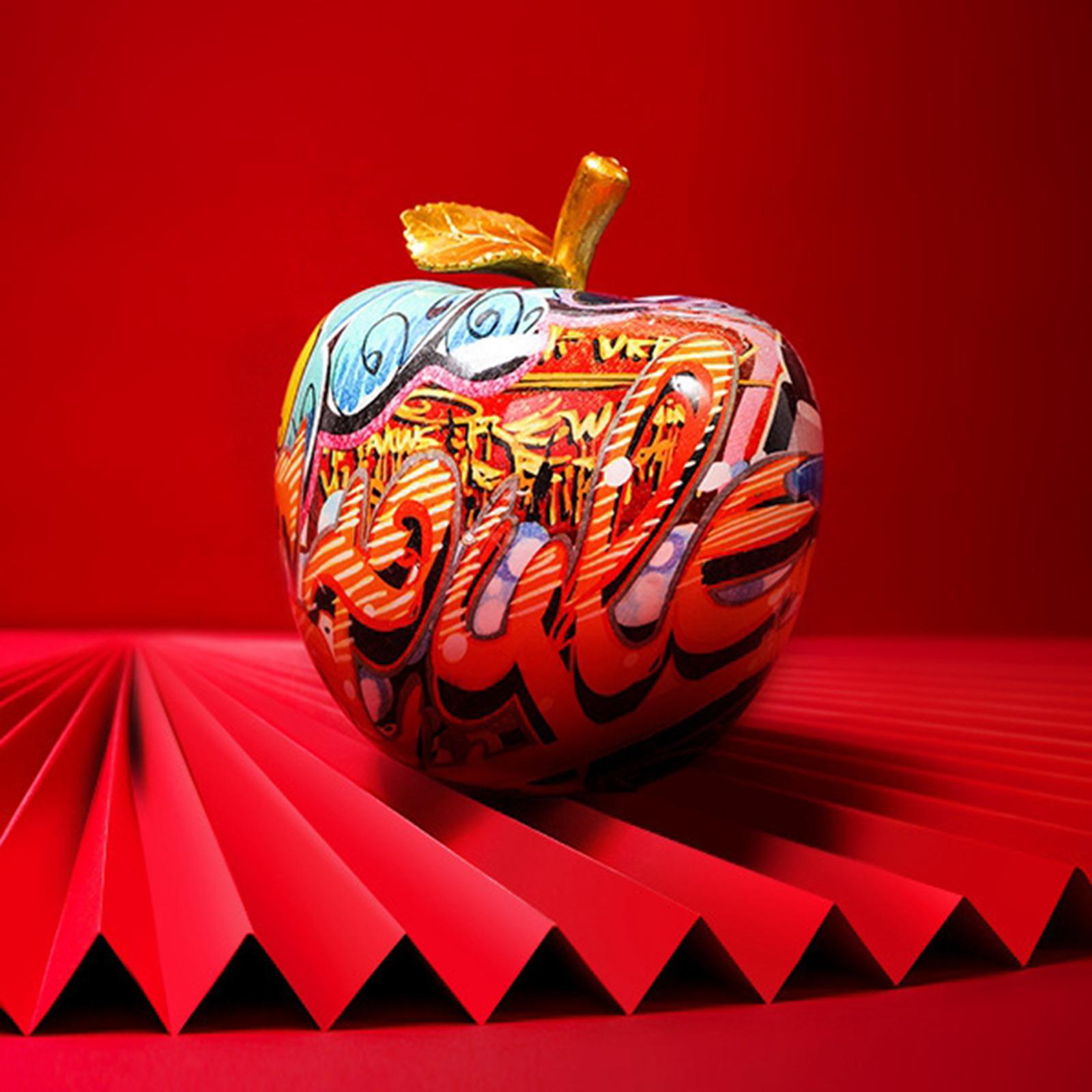 Colorful Figurine Resin Craft Fruits Statue Sculpture