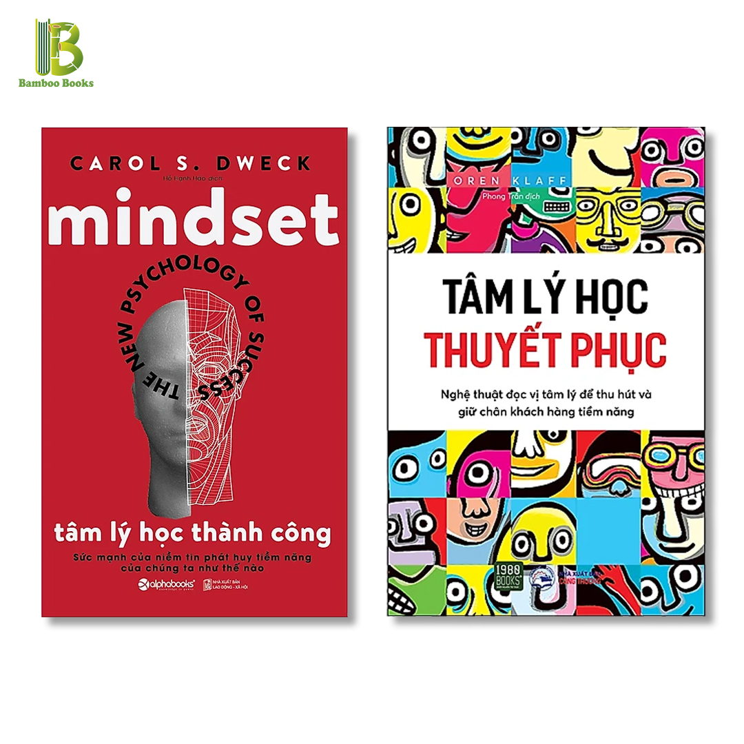 Combo 2Q: Tâm Lý Học Thành Công + Tâm Lý Học Thuyết Phục (Tặng Kèm Bookmark Bamboo Books)