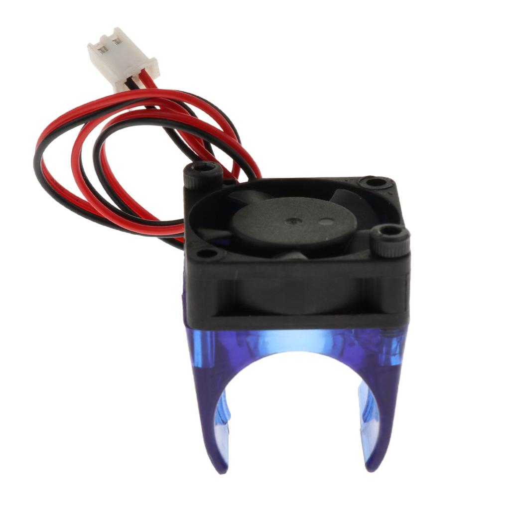 V6 Cover For Cooling Fan 3D Printer ABS 30*30mm Blue