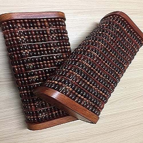 Combo 2 Gối Hạt Gỗ Trắc Cao Cấp - Mian