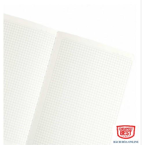 Vở May Dán Gáy Caro, Chấm Dot Grid Klong B5 - 80 Trang; MS: 834, 837 Giấy Màu Kem, Định Lượng 100