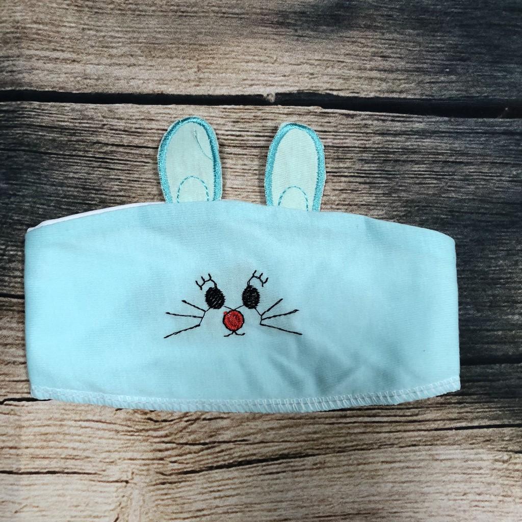 Mũ che thóp cho bé hàng đẹp chất cotton