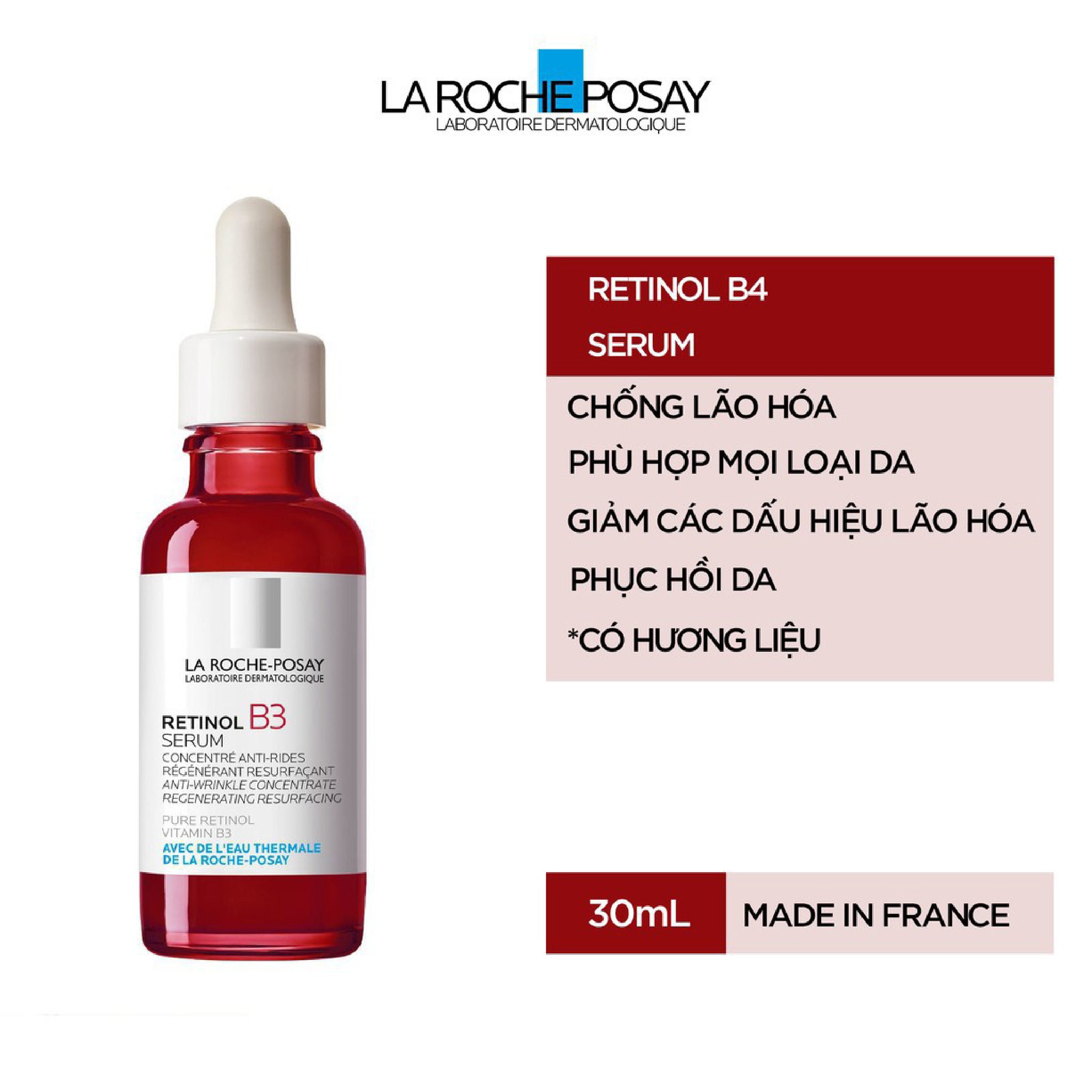 Tinh Chất La Roche Posay Giảm Thâm Nám & Làm Đều Màu Da Retinol B3 Serum 30ml