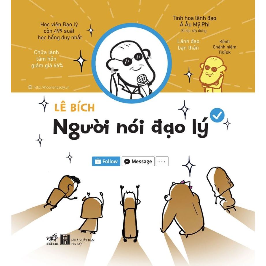 Sách - Người nói đạo lý thường sống khá giả (Lê Bích) - Nhã Nam Official