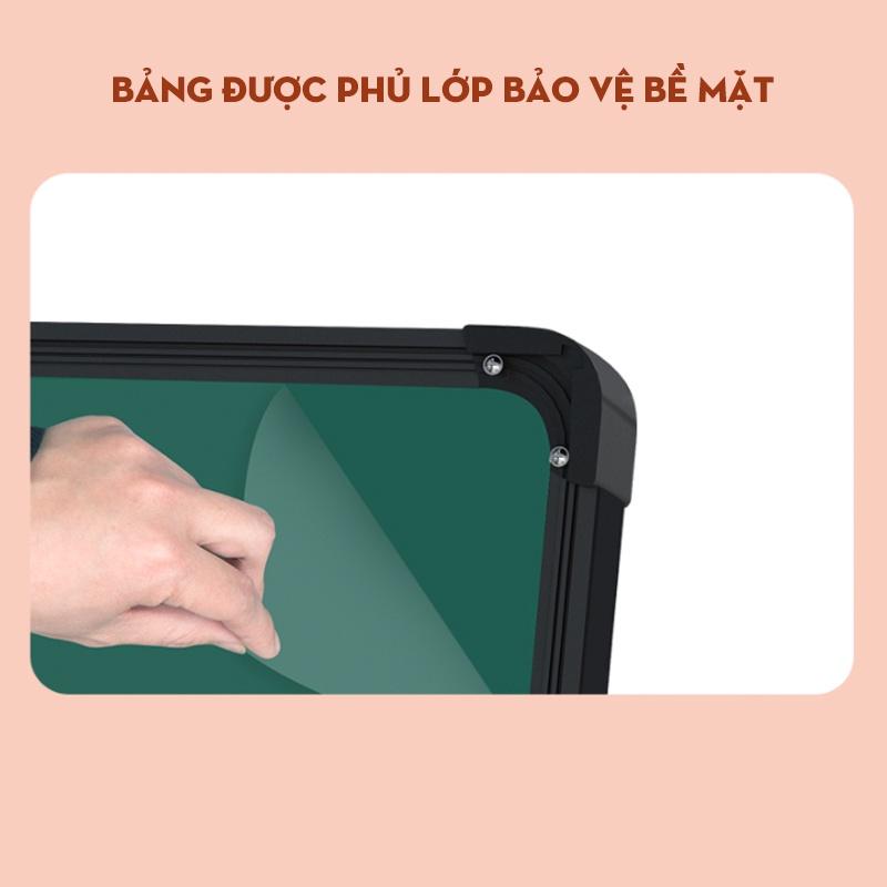 Bảng vẽ trẻ em từ tính 2 mặt học tại nhà, bảng vẽ mini không bám bụi, xóa dễ dàng - Hàng chính hãng