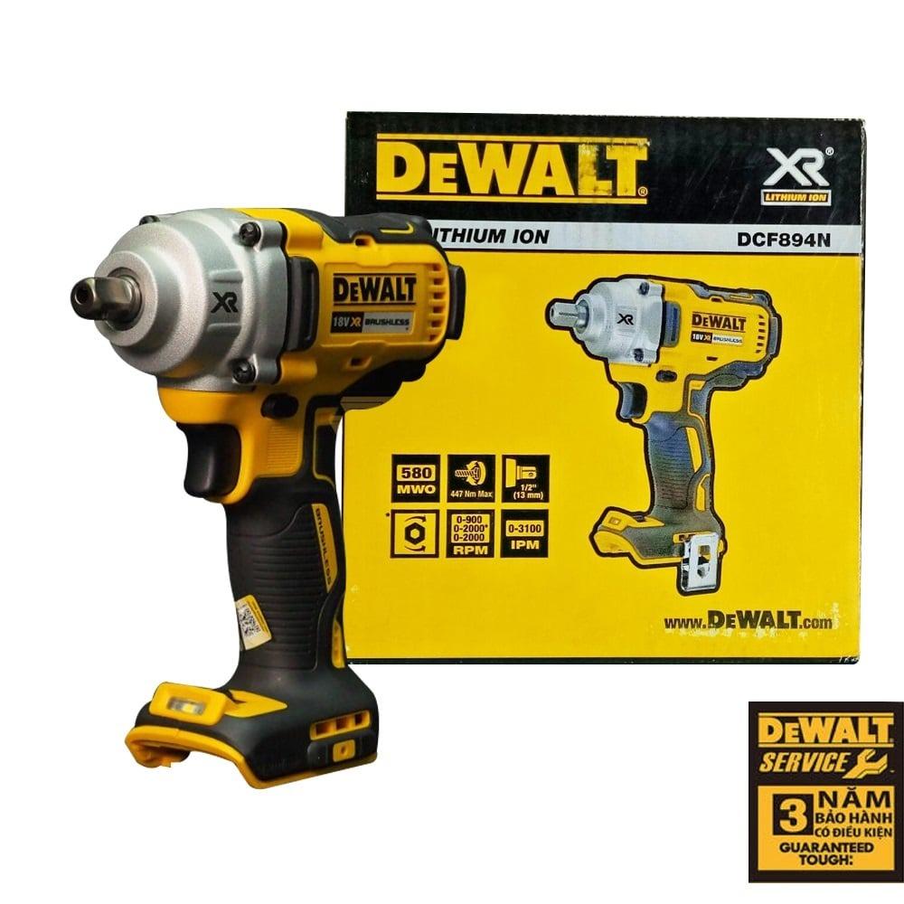 MÁY SIẾT BULONG CẦM TAY 18V DEWALT DCF894M2- HÀNG CHÍNH HÃNG