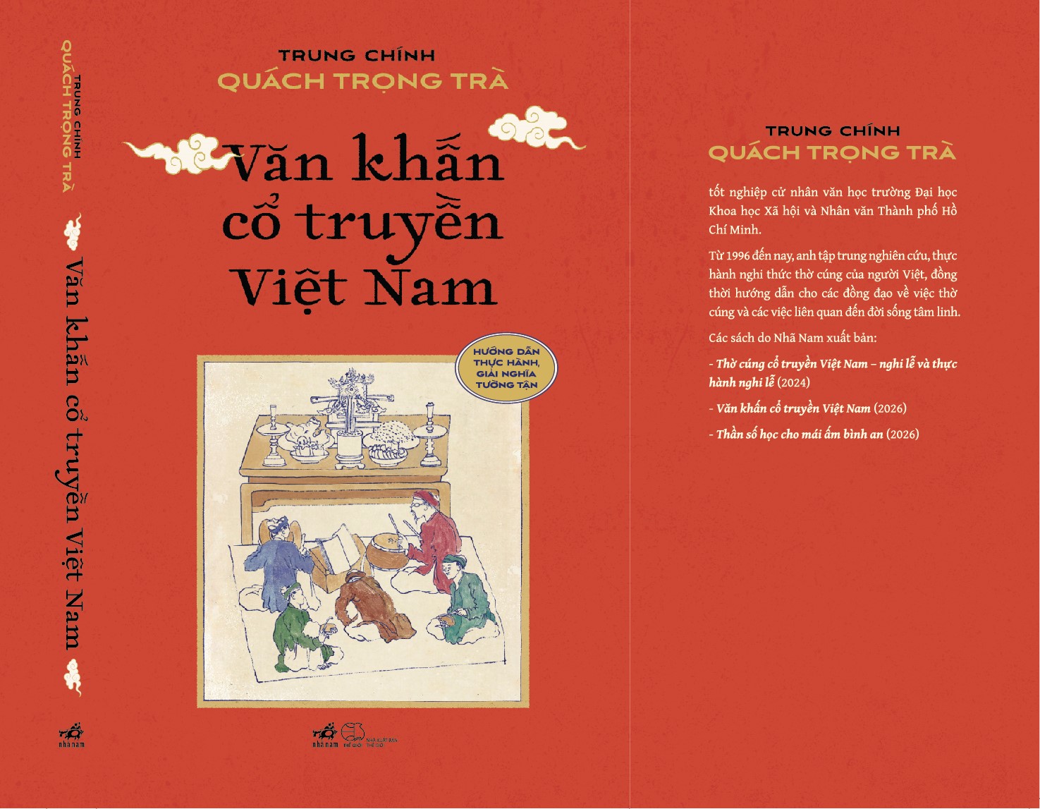 Sách - Văn khấn cổ truyền Việt Nam (Trung Chính Quách Trọng Trà) (Nhã Nam Official)