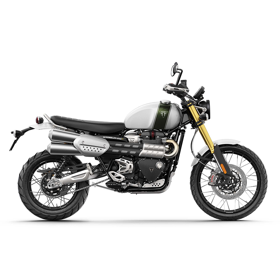 Xe Môtô Triumph Scrambler 1200 XE - Trắng Xanh