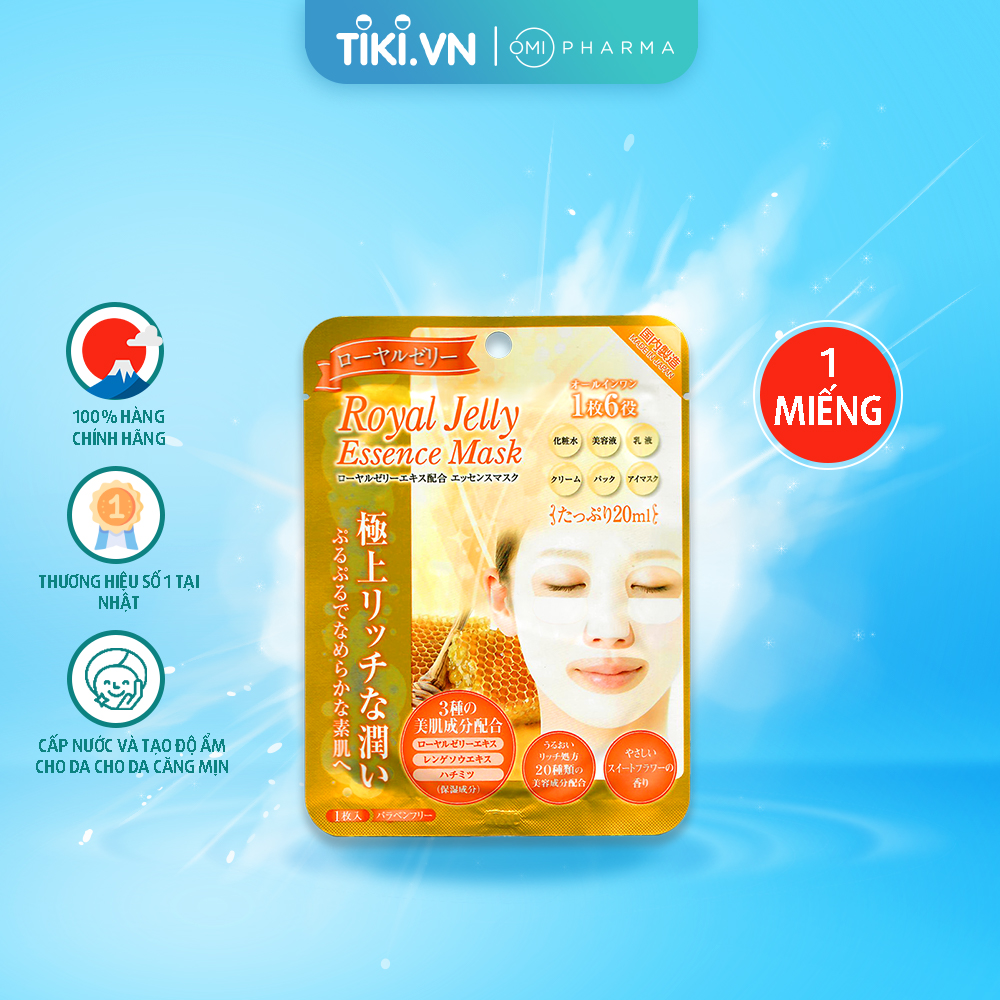 Mặt nạ săn chắc da tinh chất sữa ong chúa G Face Mask RJ