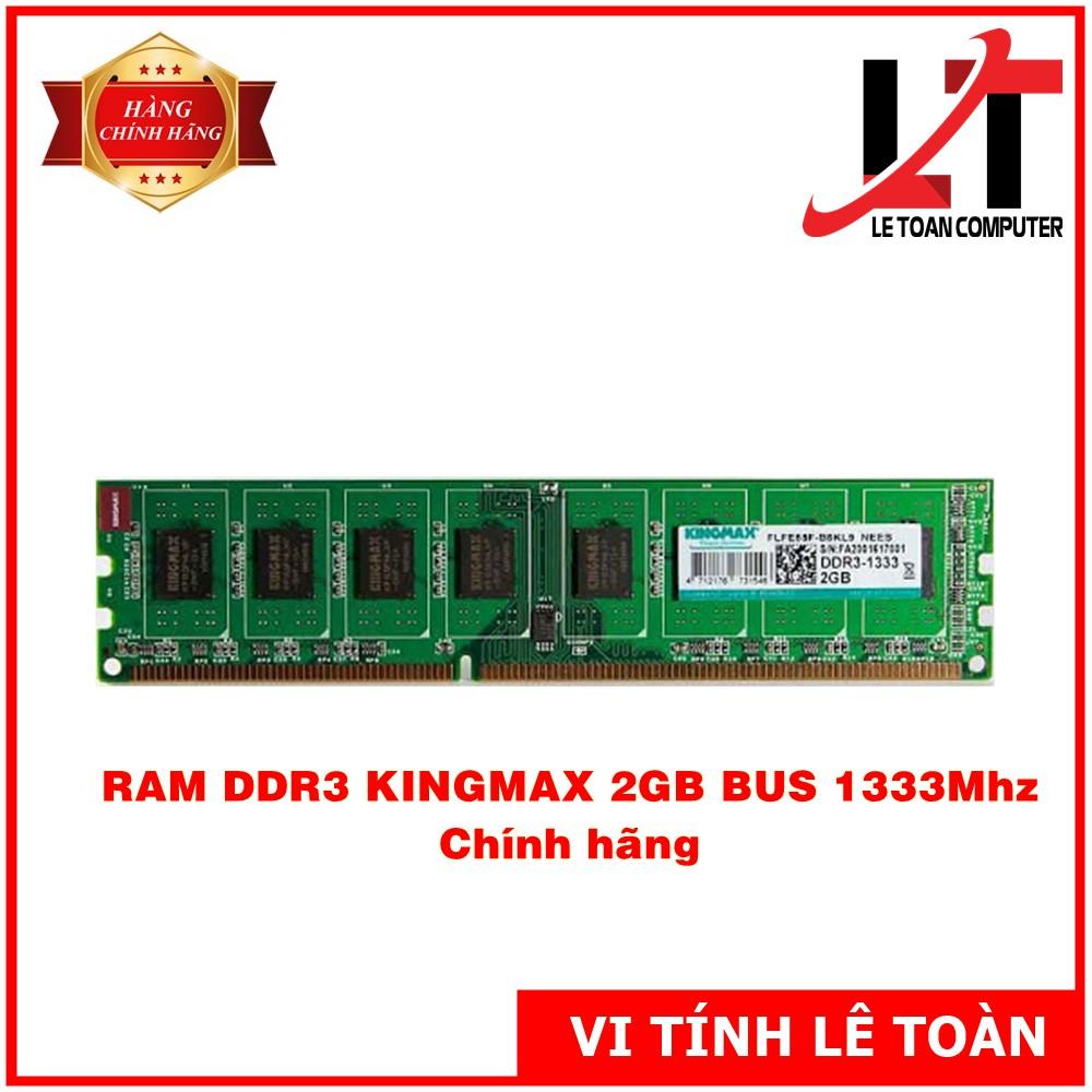 Ram KingMax PC DDR3 2GB bus 1333 - Hàng Chính Hãng