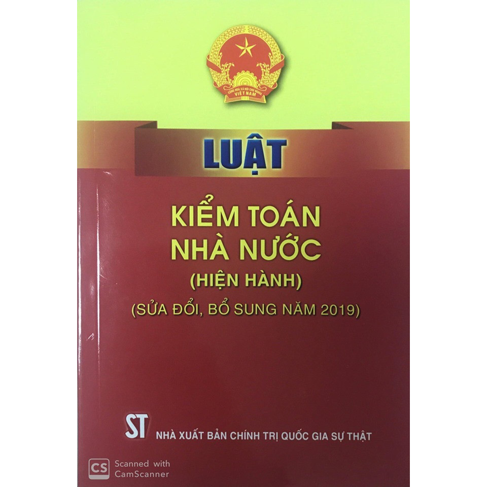 Sách Luật Kiểm Toán Nhà Nước Hiện Hành