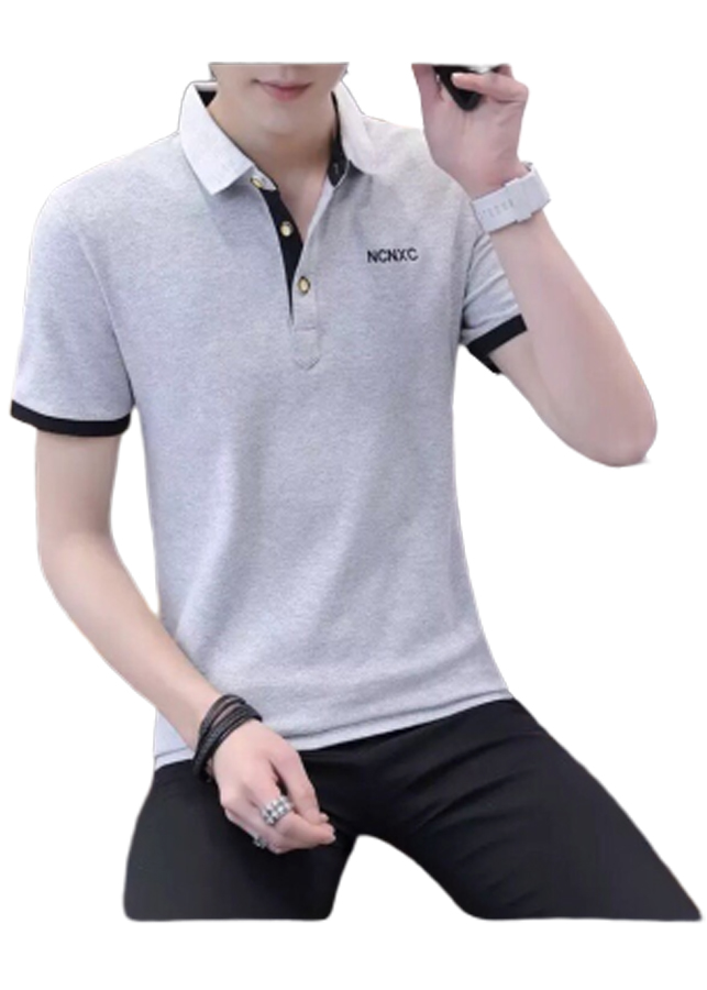 Áo Thun Nam Cổ Trụ 04