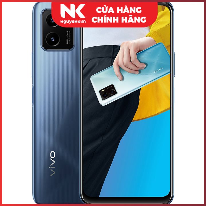 Điện thoại Vivo Y15s 3GB/32GB Xanh Đen - Hàng Chính Hãng