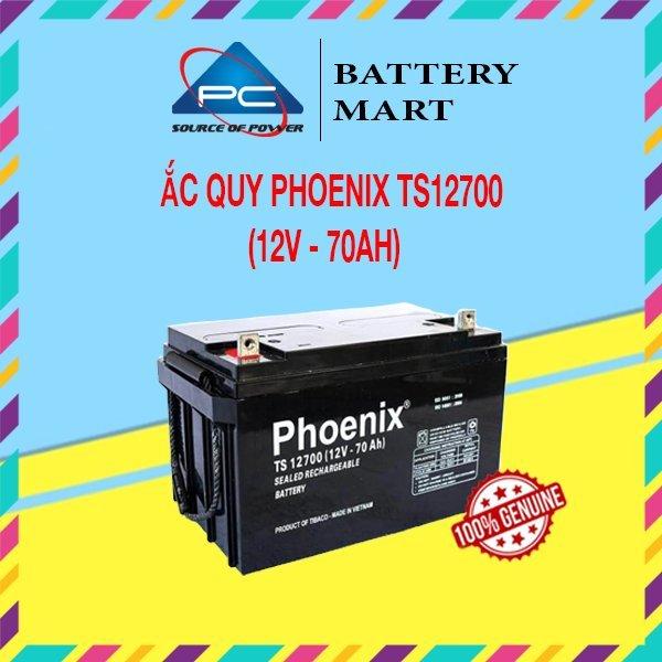 Bình Ắc Quy Khô PHOENIX TS12700 12V-70AH