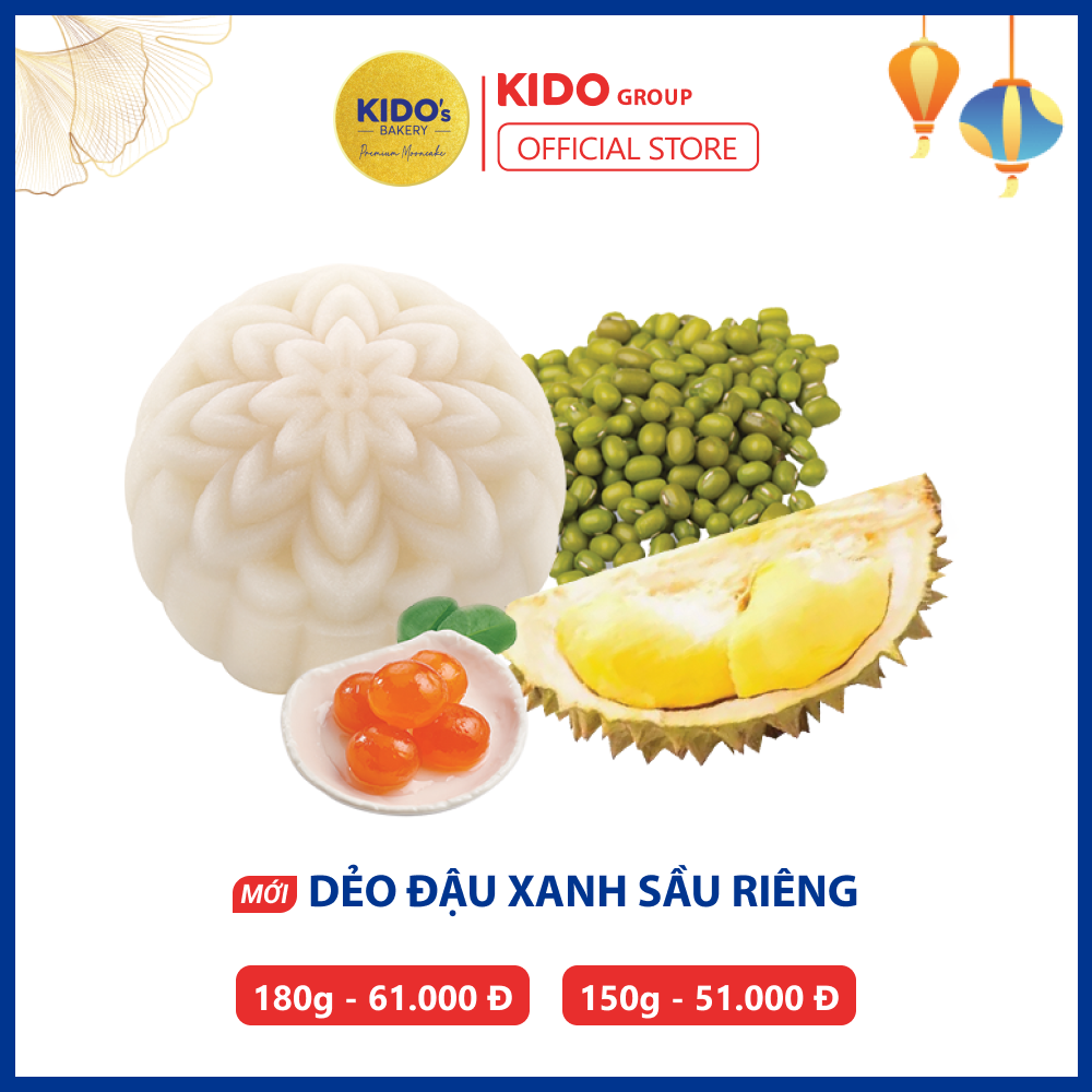 [HỎA TỐC] COMBO Bánh trung thu KIDO’s Bakery - Hộp 2 hoặc 4 Bánh - Thu Đoàn Viên