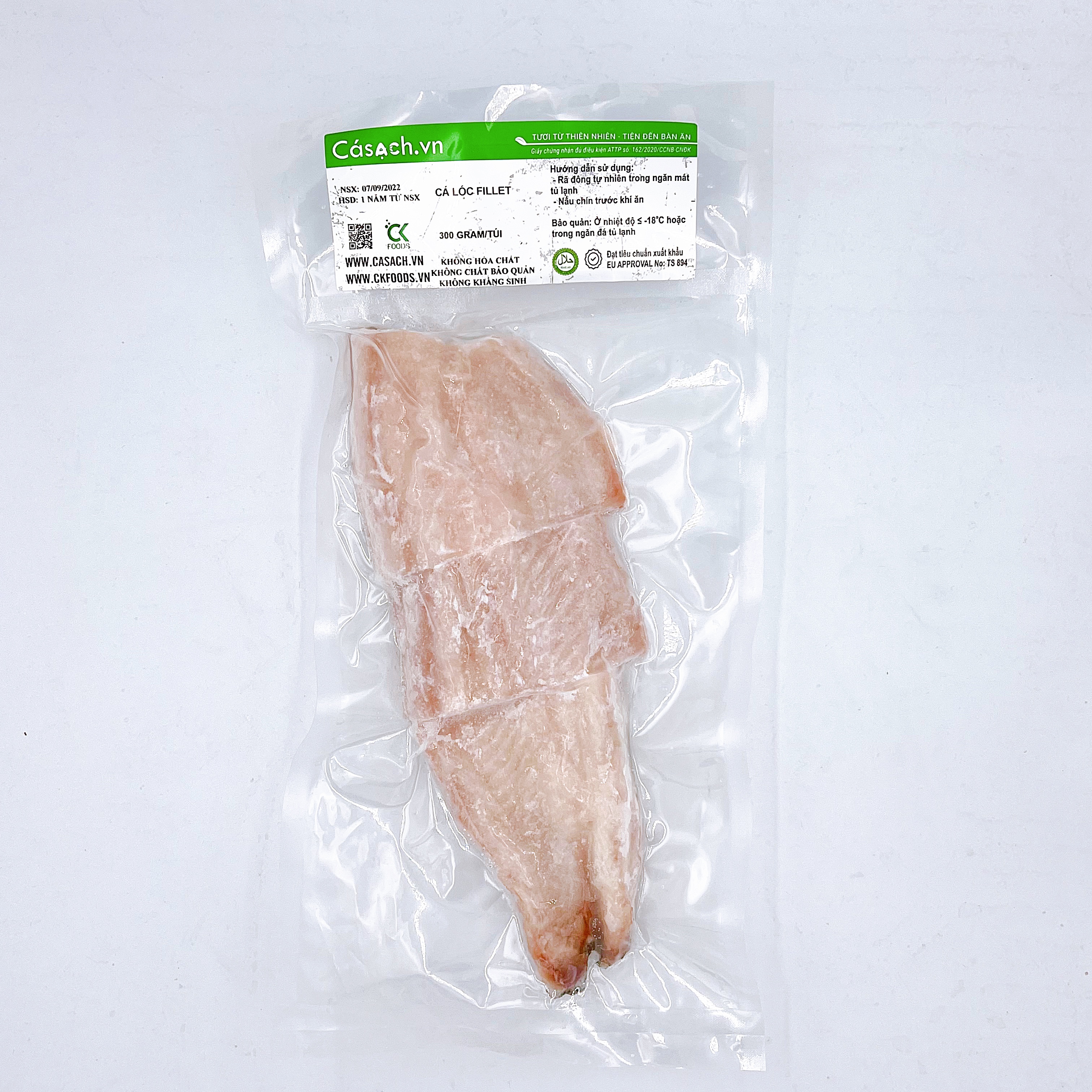 Cá lóc fillet - CKFoods - 300 g