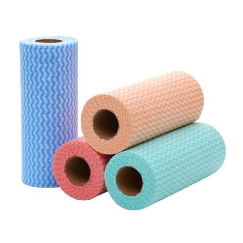 Cuộn Khăn Lau Zic Zắc 50 miếng/cuộn homeeasy