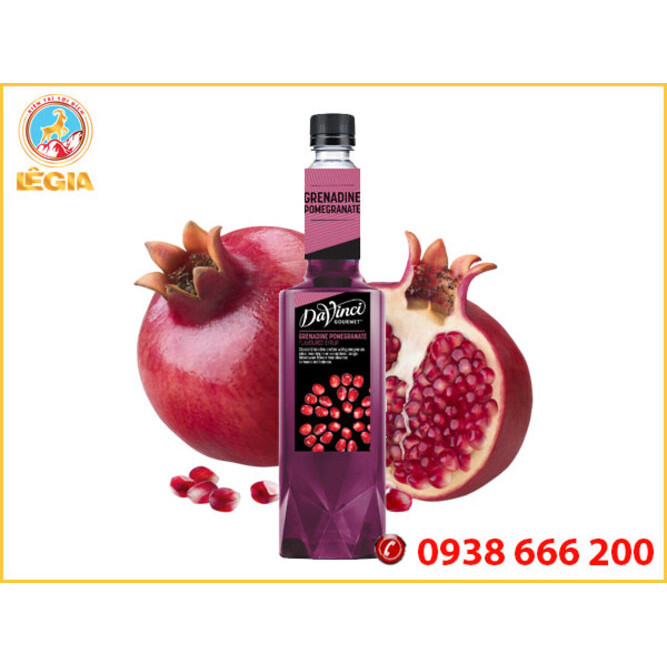 Siro DAVINCI Lựu 750ml (GRENADINE SYRUP)