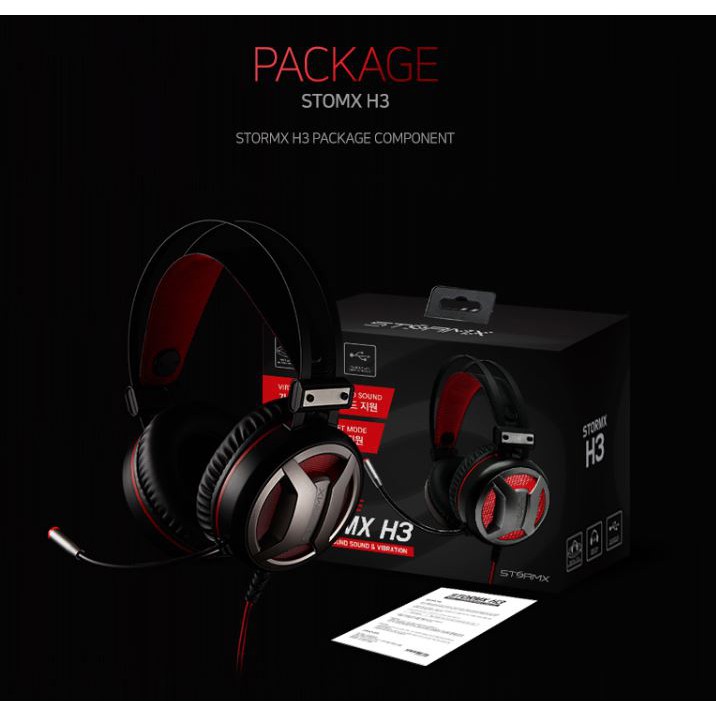 Tai nghe Chụp tai Gaming XENICS H3 7.1 Surround- HÀNG CHÍNH HÃNG