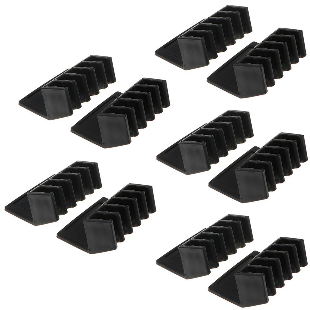 5 Set Cable Clips Self Adhesive Cord Management Holder Organizer Clamp