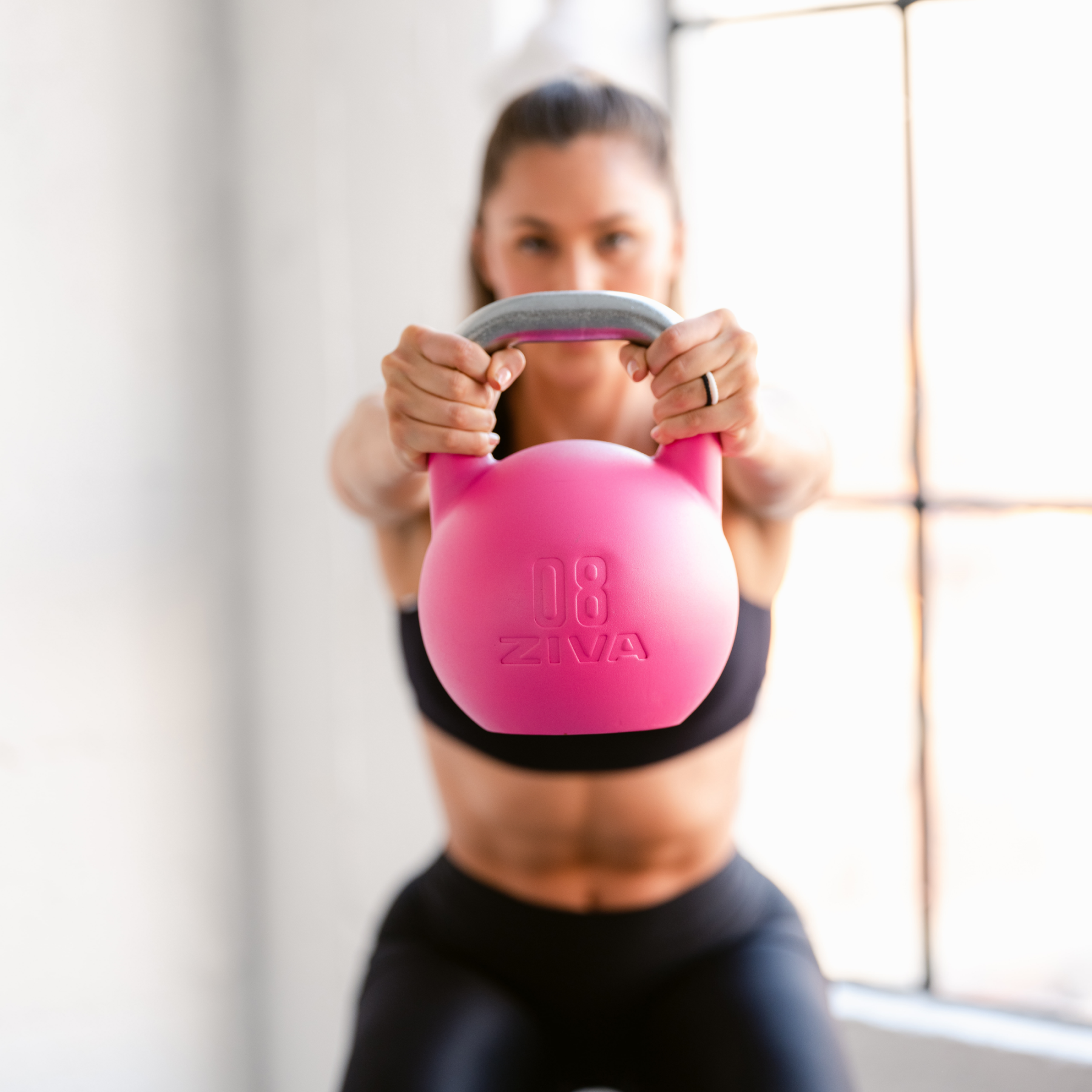 Tạ Ấm ZIVA Chic Kettlebell Màu Sắc Thời Thượng - Hàng Chính Hãng