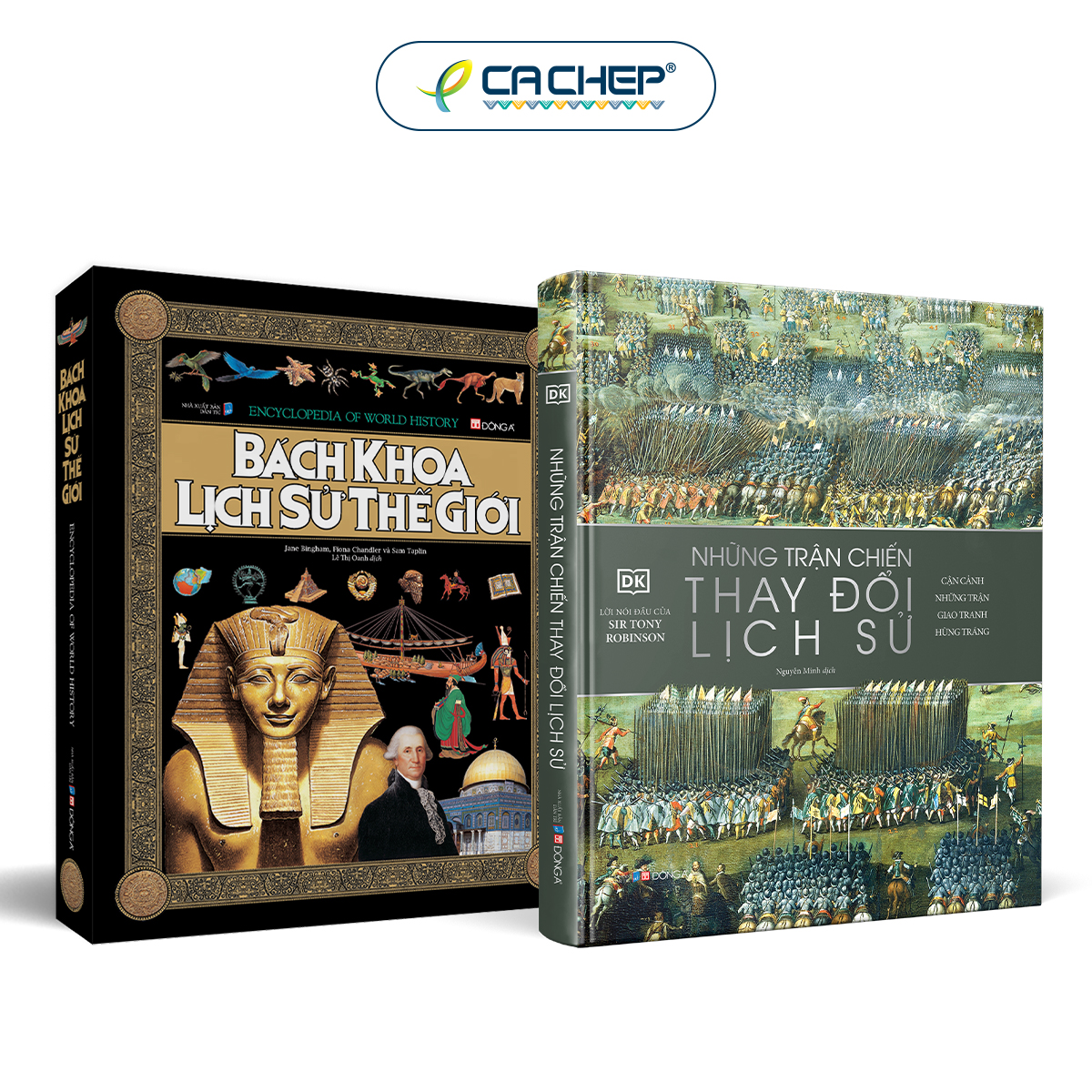 Combo 2 cuốn Bách khoa lịch sử thế giới  Những trận chiến thay đổi lịch sử
