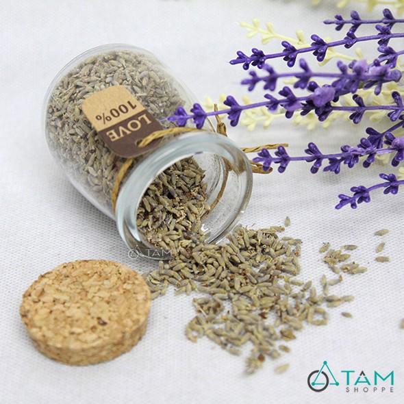 Lọ hoa khô Lavender nút bần