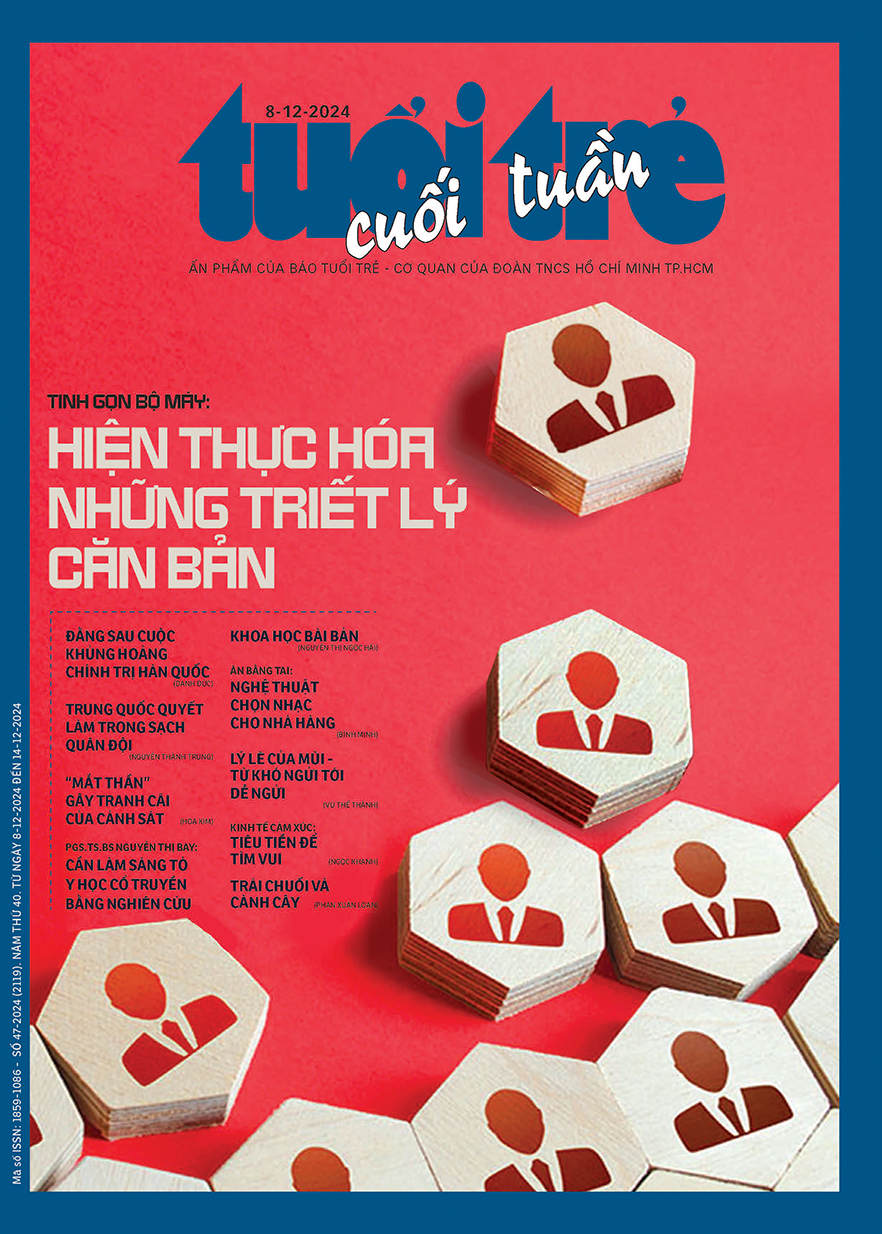 Tuổi Trẻ Cuối tuần số 47 phát hành ngày 8-12-2024