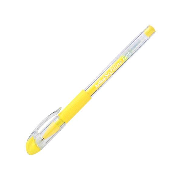 Bút Gel Softline 0.7 mm - Artline EGB-1700-FYE - Fluorescent Yellow
