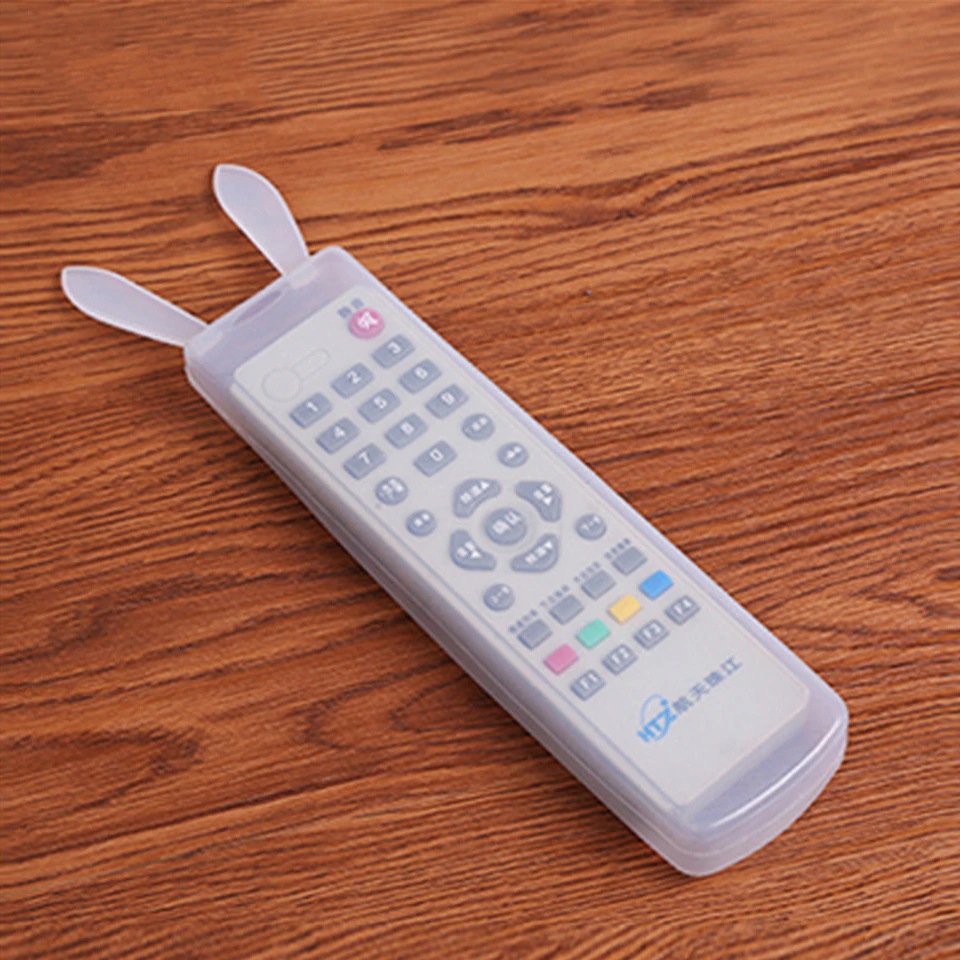 Vỏ bọc điều khiển remote Silicone tivi điều hòa bằng nhựa dẻo trong suốt