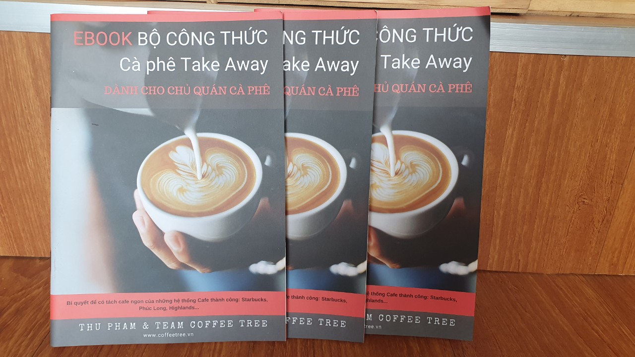 (GIFT) - Bộ công thức pha chế cà phê take away dành cho quán cafe và gia đình