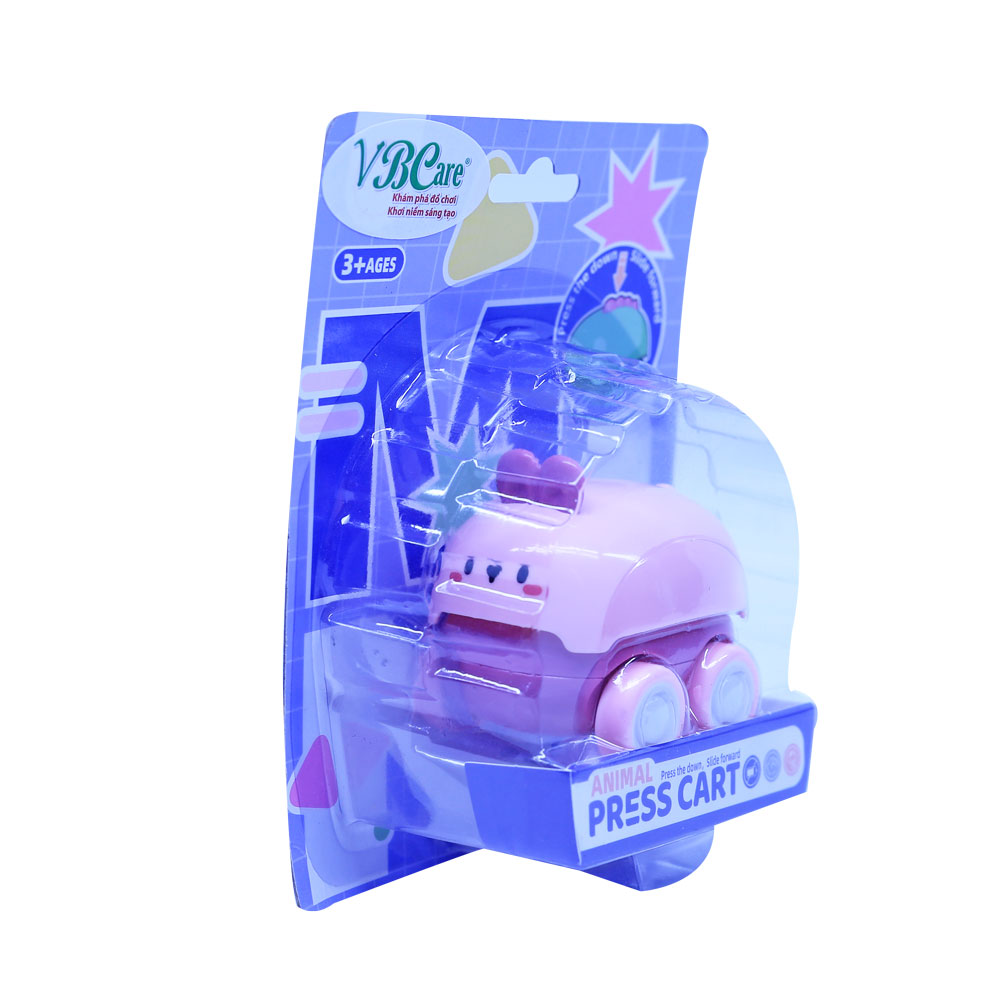 Đồ chơi xe thú mini chạy trớn cho bé VBC-G0086 - GIAO MÀU NGẪU NHIÊN