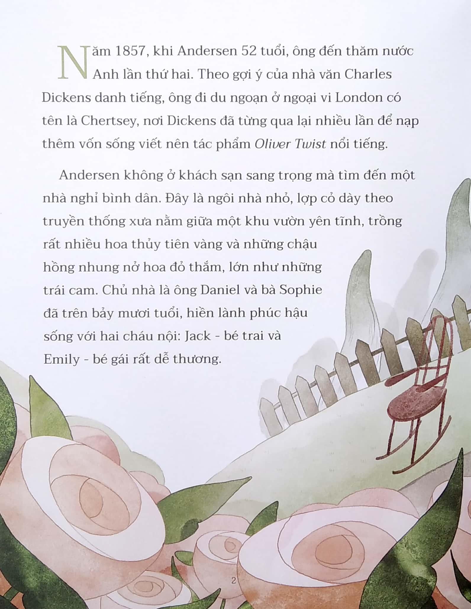 Những Đóa Hồng Bạch Dâng Tặng Andersen