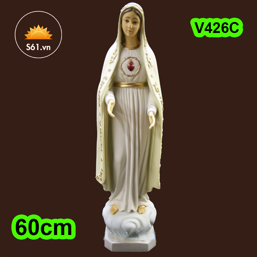 Tượng Mẹ Fatima - Nhận Điêu Khắc Tượng Đá Theo Yêu Cầu Khách Hàng