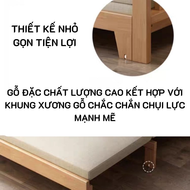 Giường Sofa Gấp Gọn Tiết Kiệm Không Gian Sống, SoFa Kéo Gấp 3 CHế Độ [Kèm Đệm+ Gối