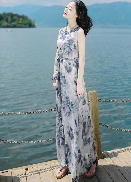 ĐẦM MAXI SÁT NÁCH Dh011_011
