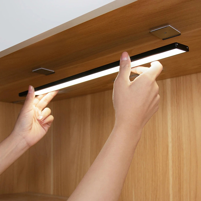 Đèn led thanh cảm biến tích điện Yeelight, Ánh sáng trắng 20-40-60cm, pin sạc type C - Nhập khẩu chính hãng