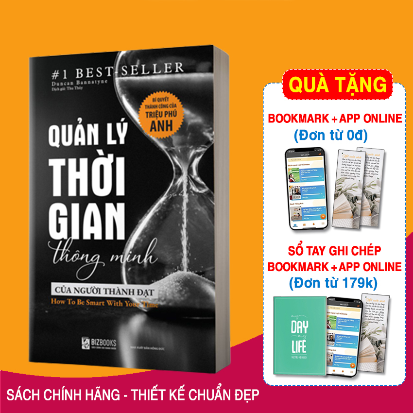 Sách Quản Lý Thời Gian Thông Minh Của Người Thành Đạt Bí Quyết Thành Công Của Triệu Phú Anh