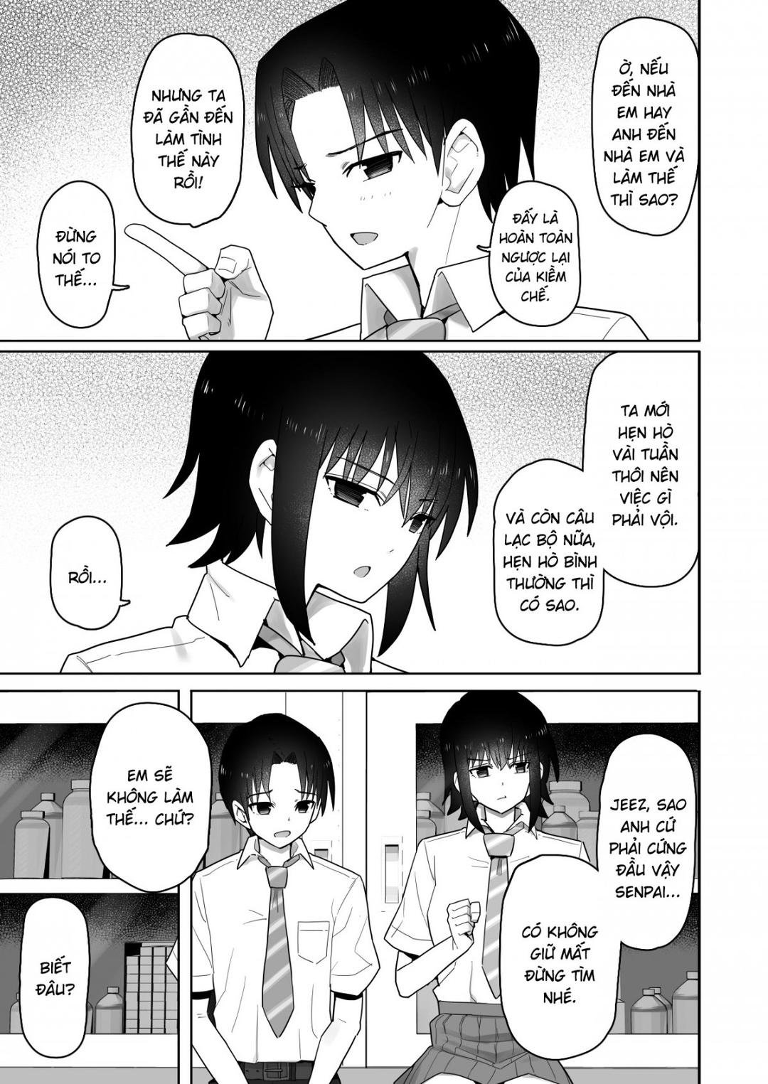 hậu bối cao lớn và thô lỗ thật ra lại dâm và yêu tôi chapter 2 21