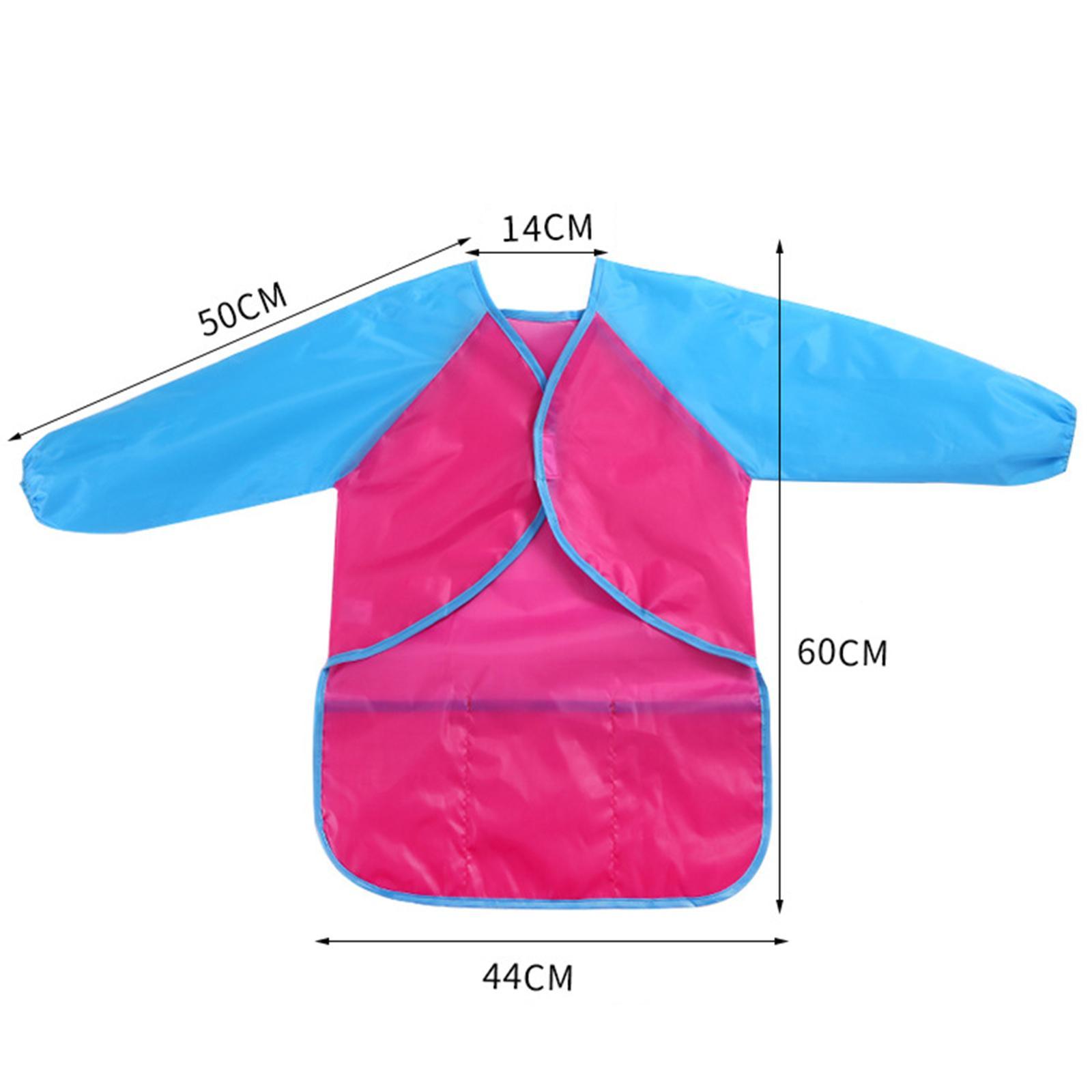 Children Baking Eating Smock Kids Smock Art Painting Apron for Girls Boys Infant