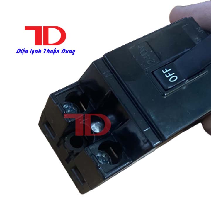 Cầu dao an toàn 20A, CB chống giật tự động PanSong và Pana - Điện Lạnh Thuận Dung